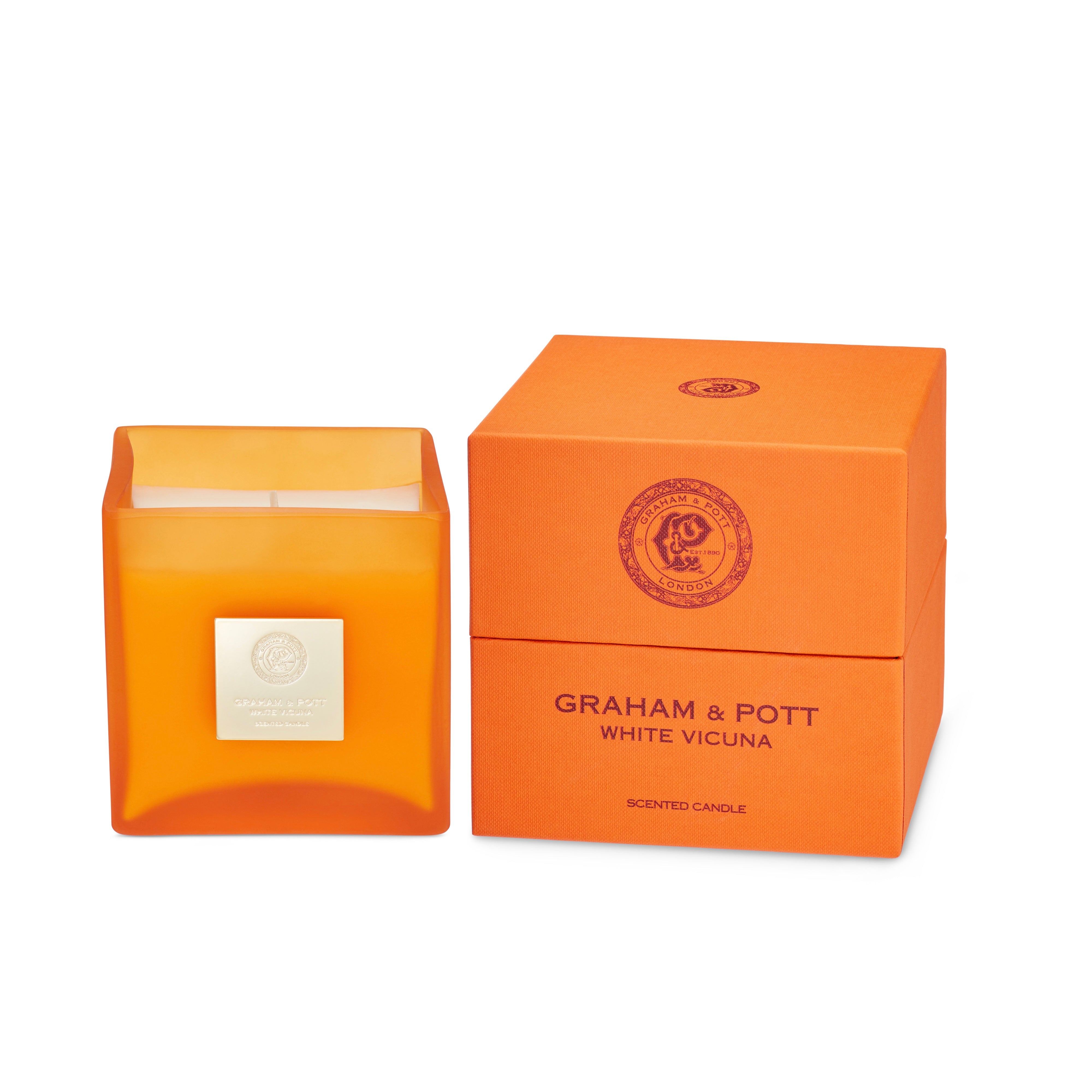 WHITE VICUNA Scented Candle | The Art of Brilliance | GRAHAM & POTT®
