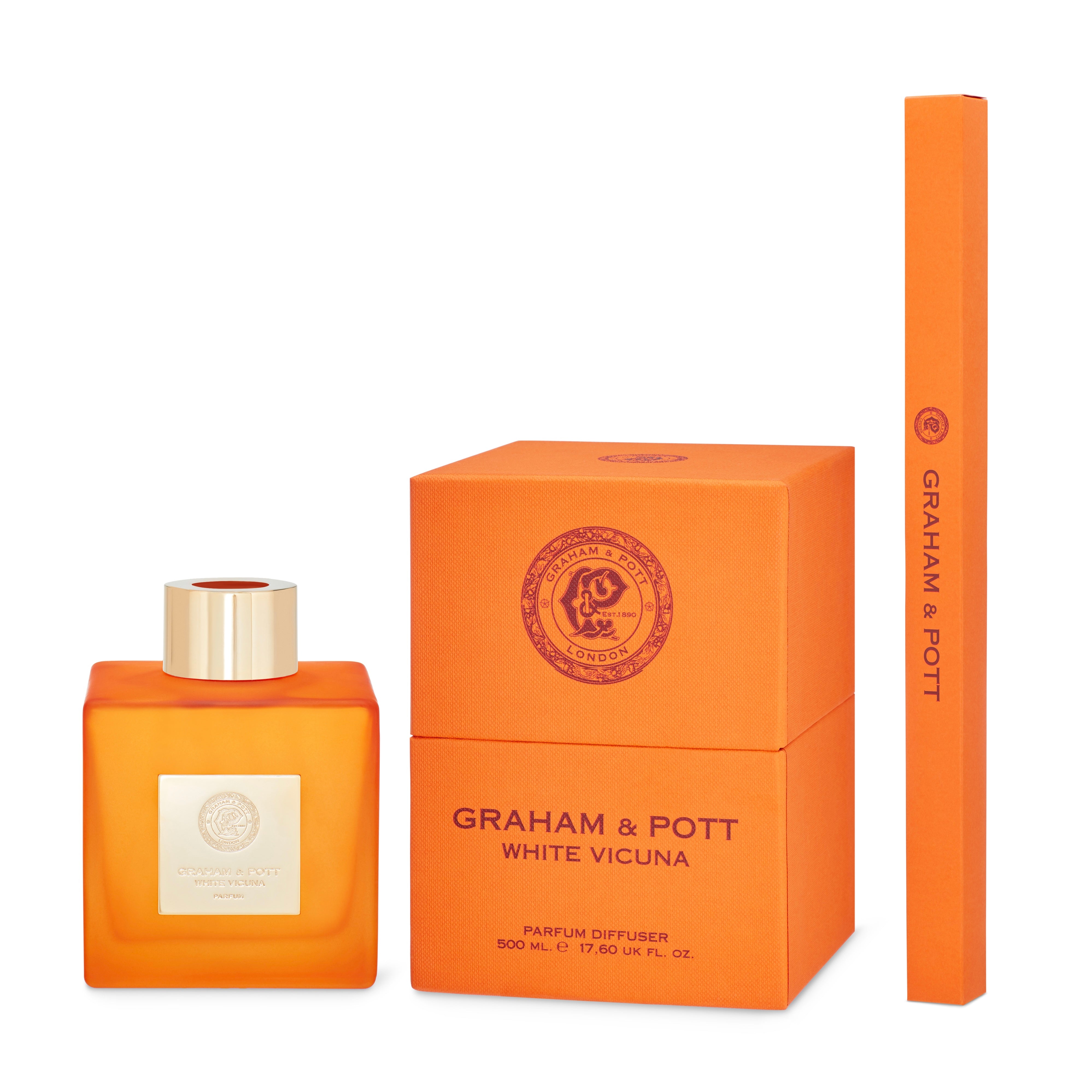 WHITE VICUNA Parfum Diffuser | The Art of Brilliance | GRAHAM & POTT®