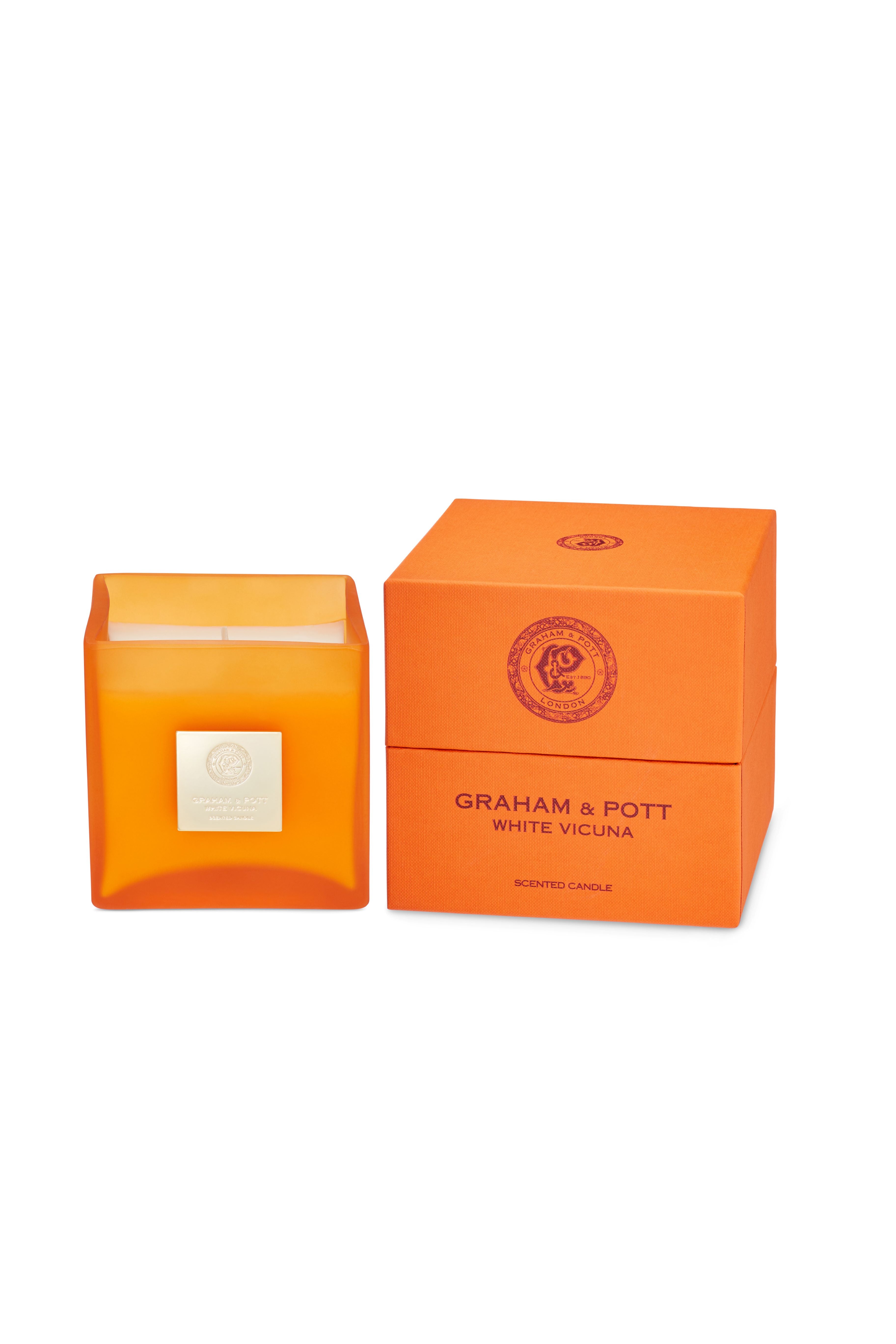 WHITE VICUNA Scented Candle - GRAHAM & POTT