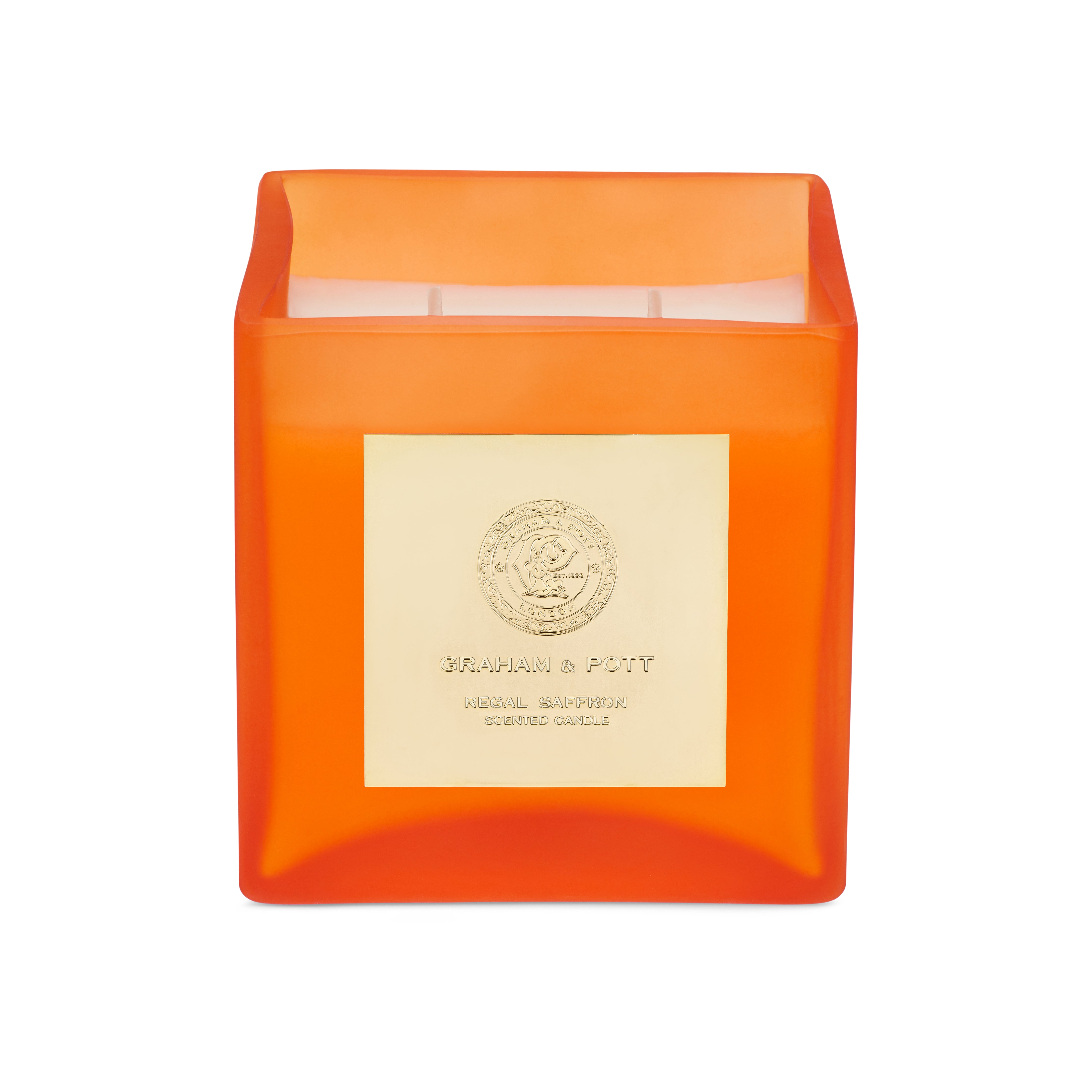 REGAL SAFFRON Scented Candle | The Art of Brilliance | GRAHAM & POTT®
