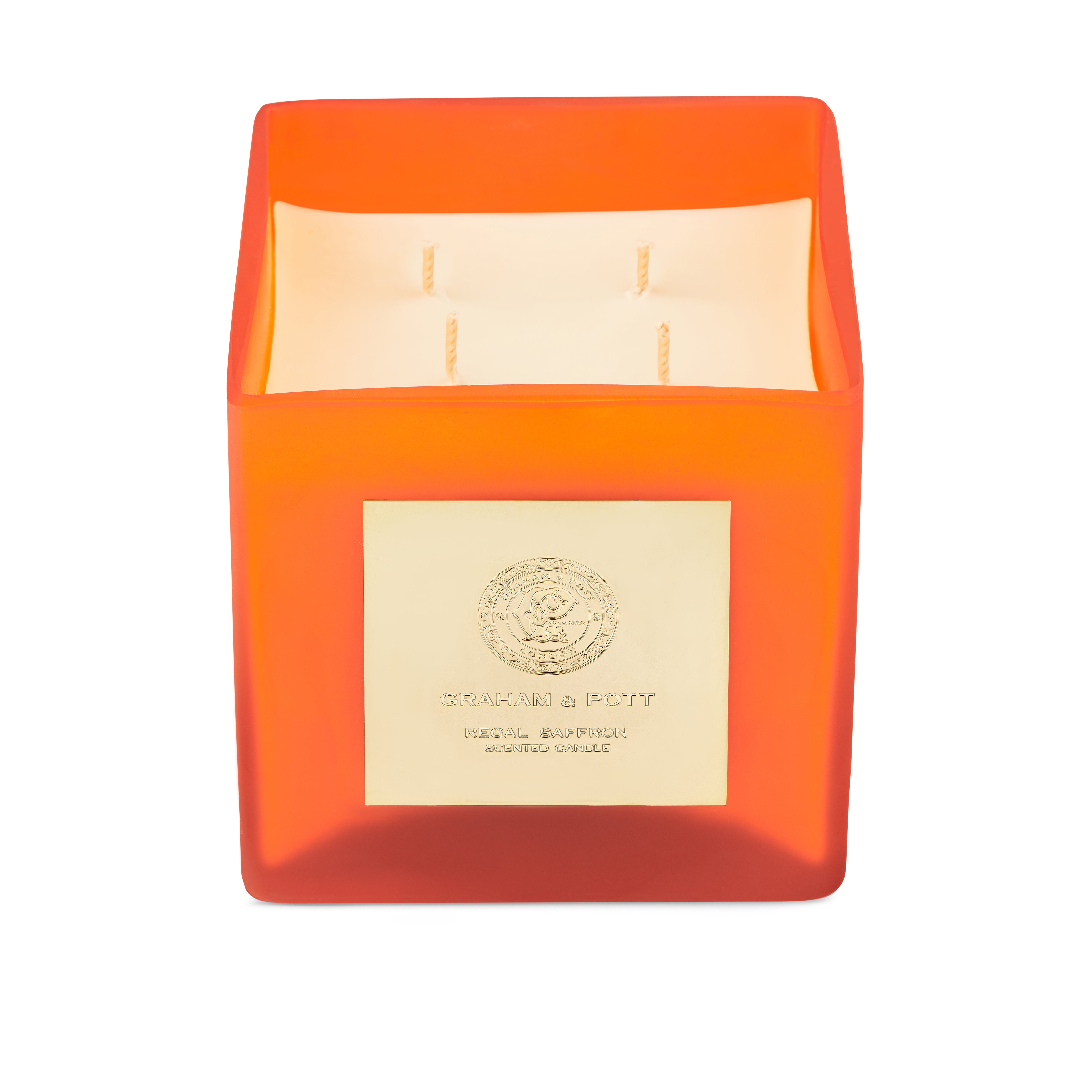 REGAL SAFFRON Scented Candle | The Art of Brilliance | GRAHAM & POTT®