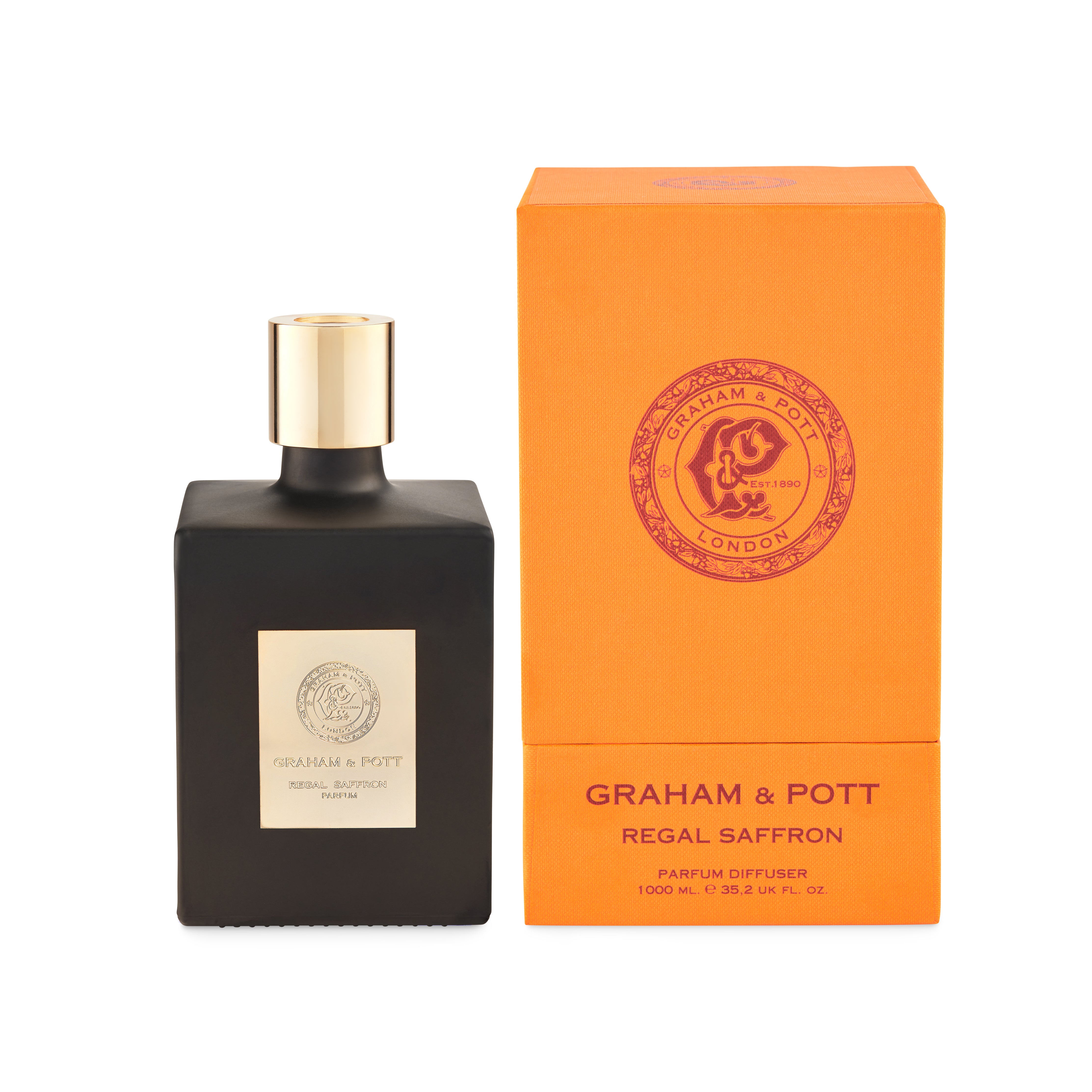 REGAL SAFFRON Parfum Diffuser | The Art of Brilliance | GRAHAM & POTT®