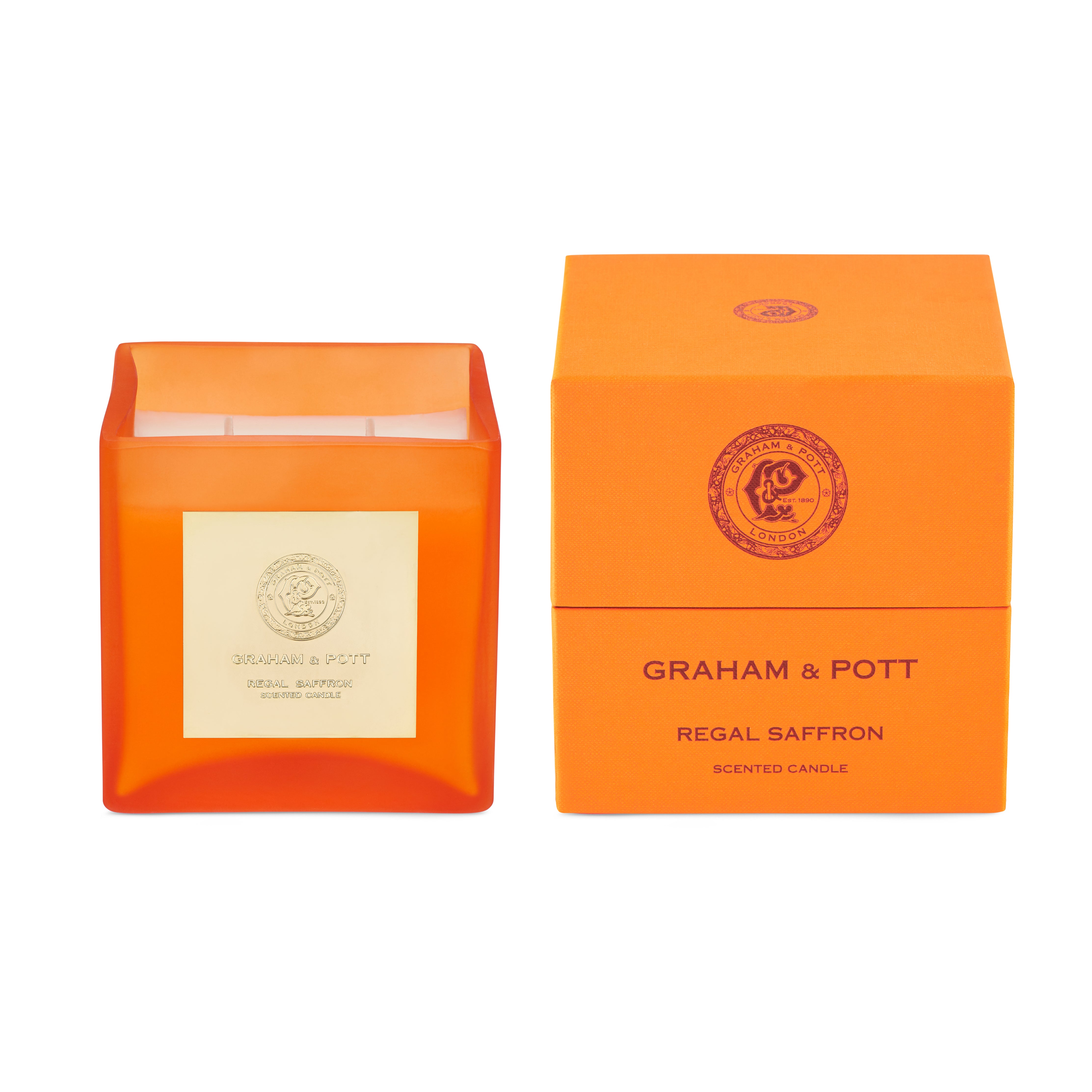 REGAL SAFFRON Scented Candle | The Art of Brilliance | GRAHAM & POTT®